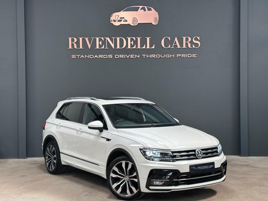 Volkswagen Tiguan Suv 2.0 Tdi R-line Dsg 4Motion Euro 6 Ss 2 White