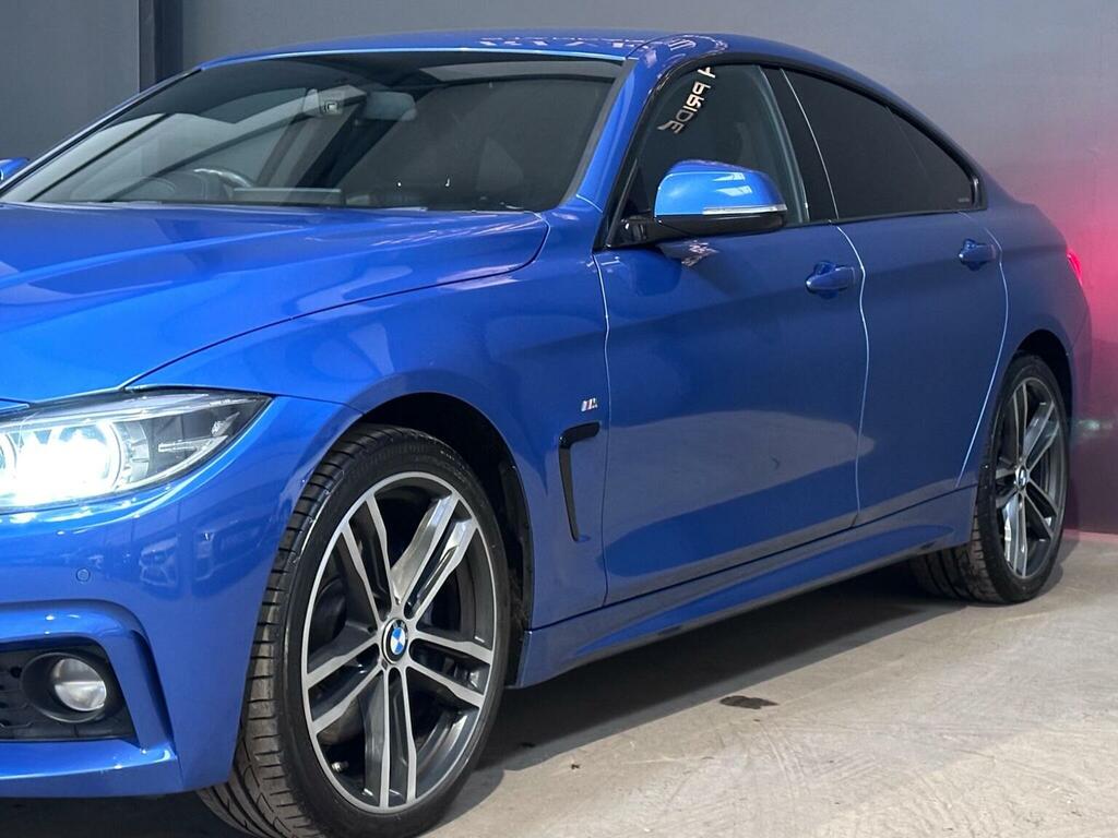 BMW 4 Series Gran Coupe 2.0 420I M Sport Xdrive Euro 6 Ss Blue