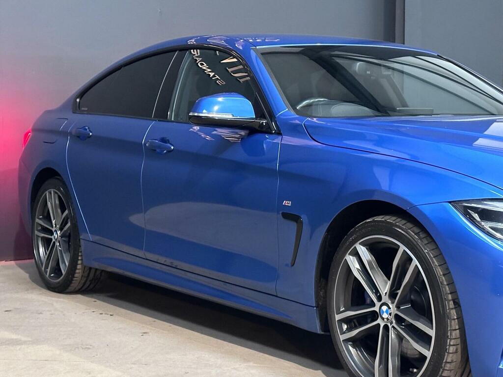 BMW 4 Series Gran Coupe 2.0 420I M Sport Xdrive Euro 6 Ss Blue #5