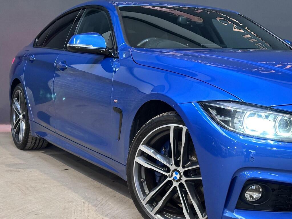 BMW 4 Series Gran Coupe 2.0 420I M Sport Xdrive Euro 6 Ss Blue #3