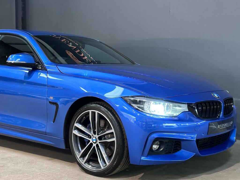 BMW 4 Series Gran Coupe 2.0 420I M Sport Xdrive Euro 6 Ss Blue #4