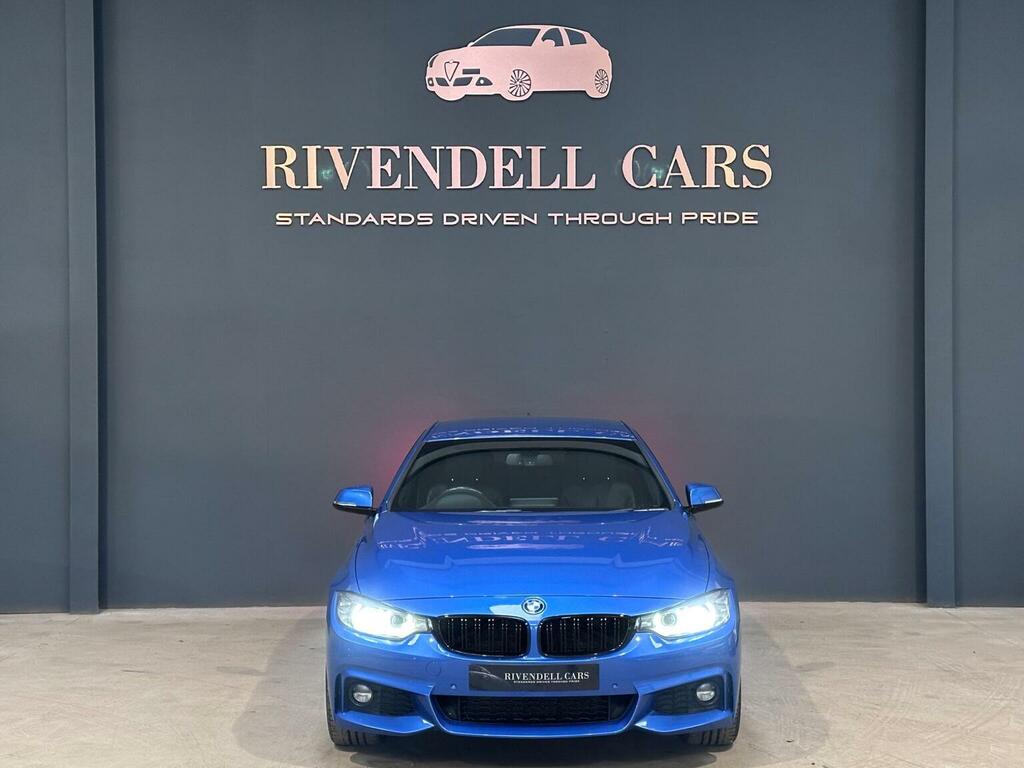 BMW 4 Series Gran Coupe 2.0 420I M Sport Xdrive Euro 6 Ss Blue #6