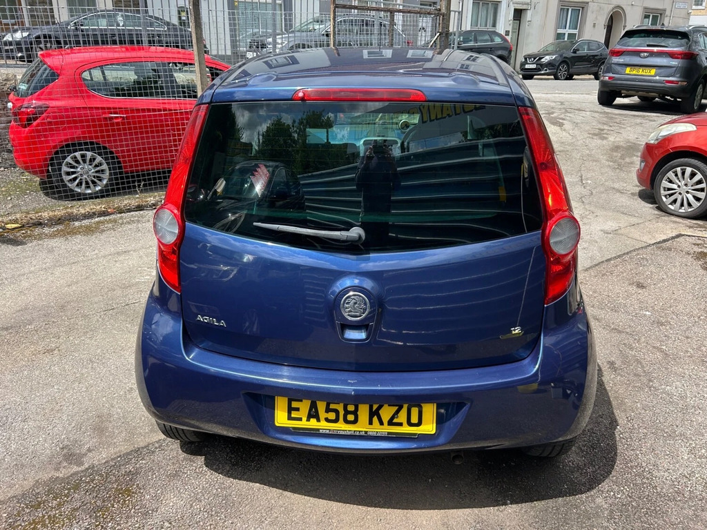 Vauxhall Agila 1.2 16V Design Low Mileage Smal Blue #5