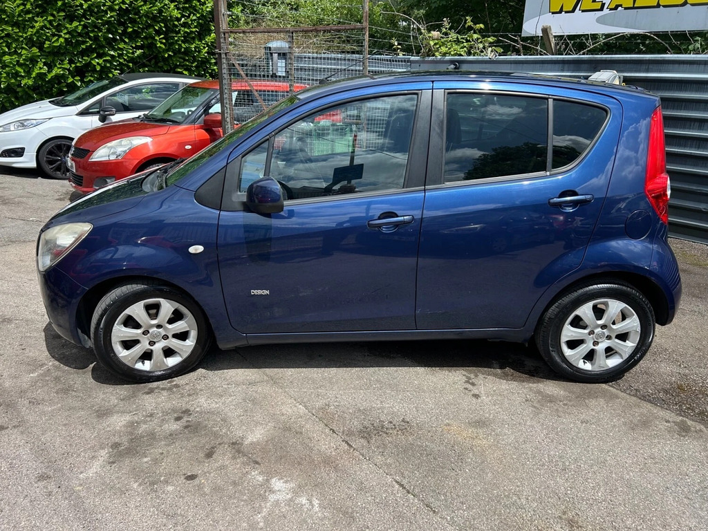 Vauxhall Agila 1.2 16V Design Low Mileage Smal Blue #3
