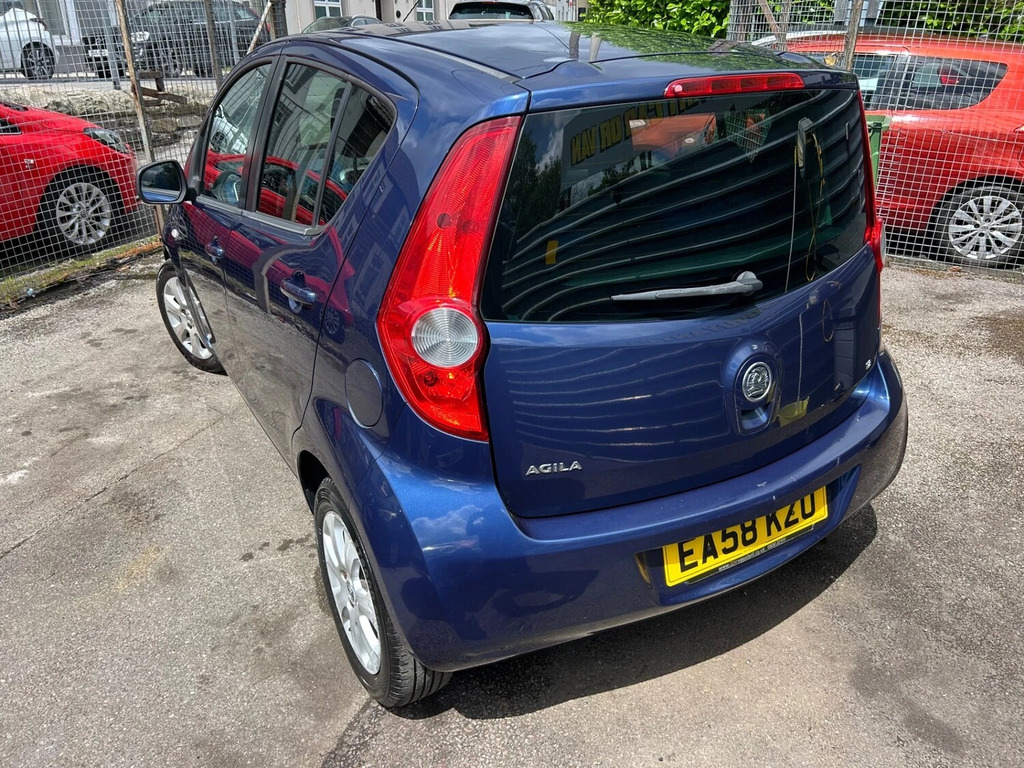 Vauxhall Agila 1.2 16V Design Low Mileage Smal Blue #4