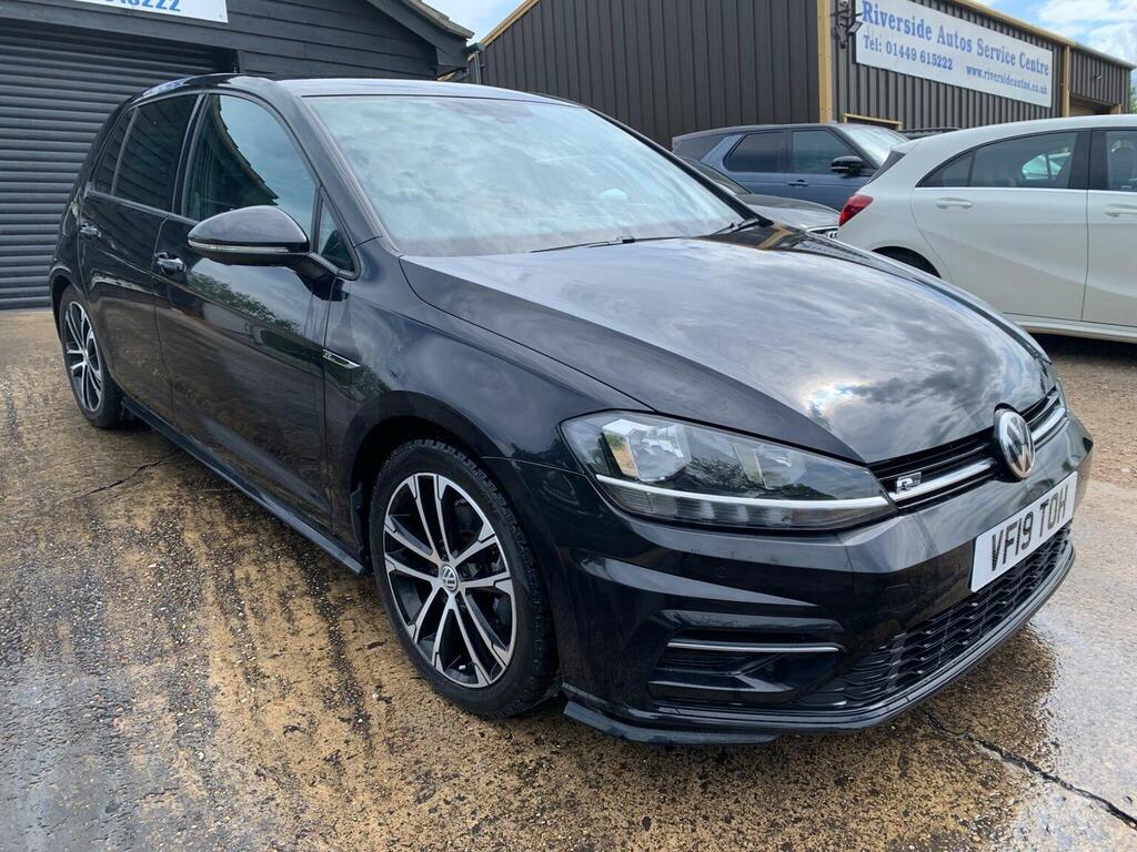 Volkswagen Golf Tdi R-line Euro 6 Ss Black #3