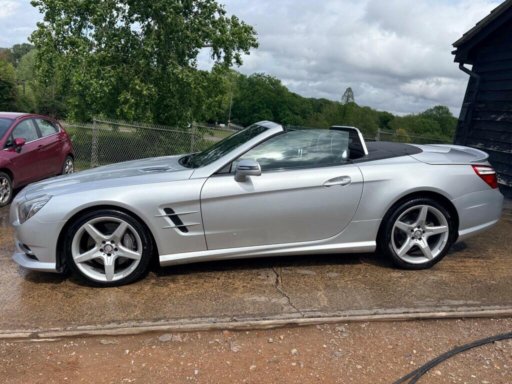 Mercedes-Benz SL Class Sl400 Amg Sport G-tronic Euro 6 Ss T4DNR Silver #5