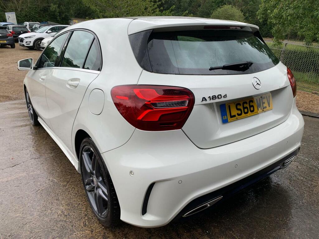 Mercedes-Benz A Class A180d Amg Line Premium 7G-dct Euro 6 Ss LS66MEV White #6