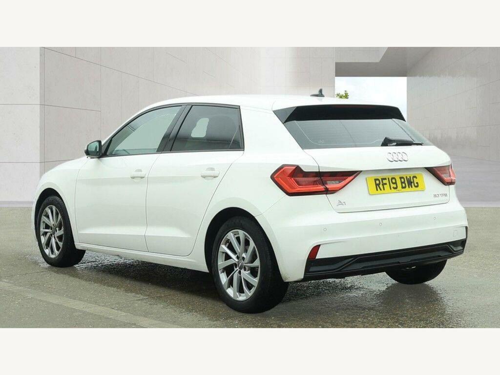 Audi A1 Sportback Tfsi S Line White #2