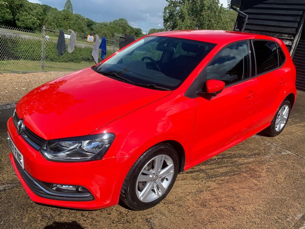 Volkswagen Polo Match Edition Euro 6 Ss Red