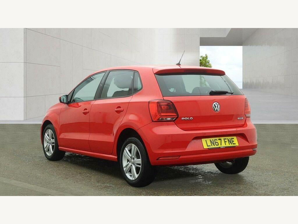 Volkswagen Polo Match Edition Euro 6 Ss LN67FNE Red #2