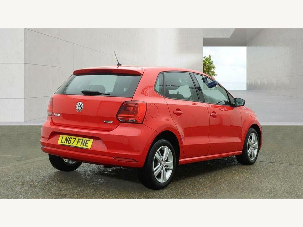 Volkswagen Polo Match Edition Euro 6 Ss LN67FNE Red #4