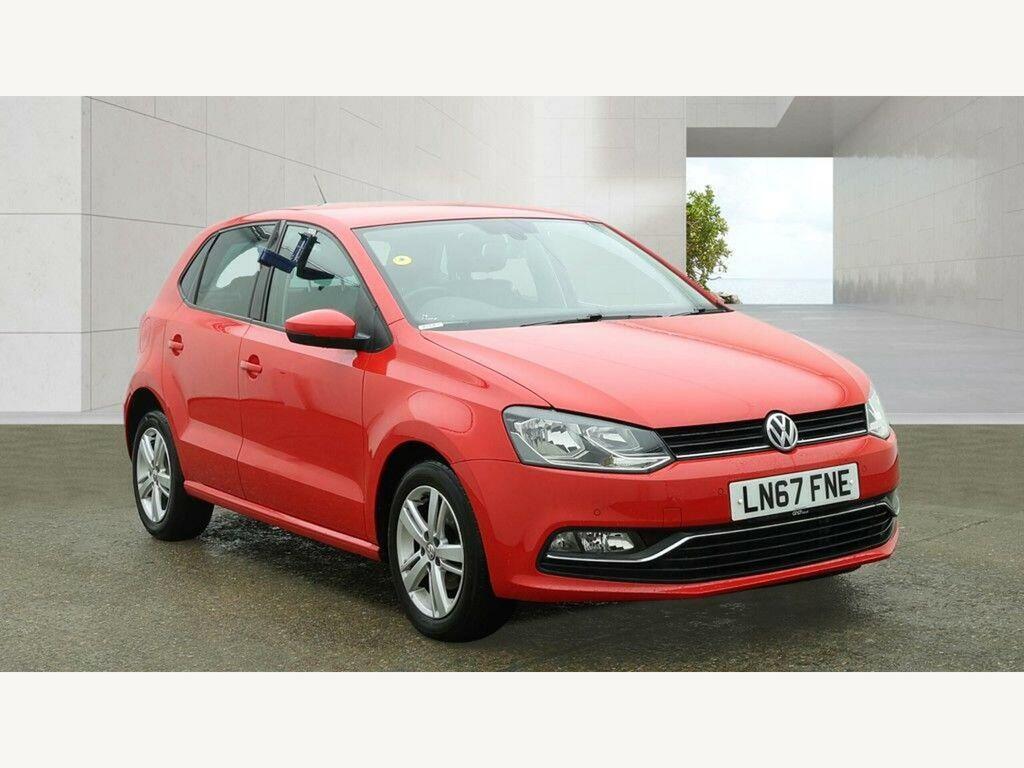 Volkswagen Polo Match Edition Euro 6 Ss LN67FNE Red #3