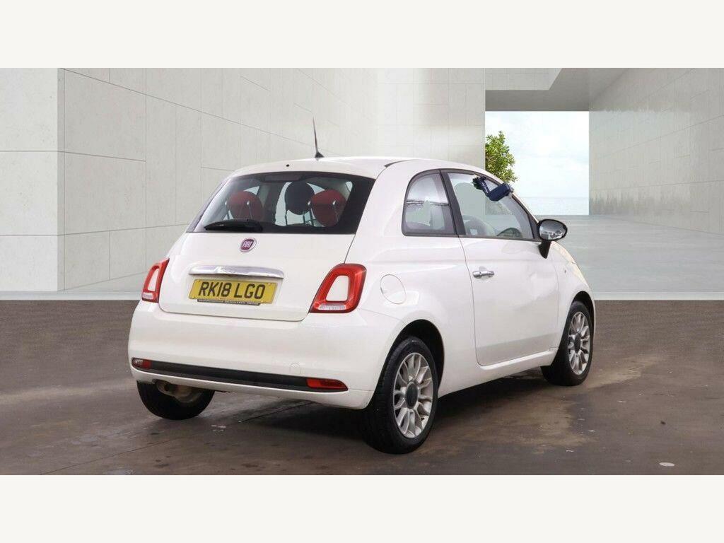 Fiat 500 Eco Pop Star Euro 6 Ss White #4