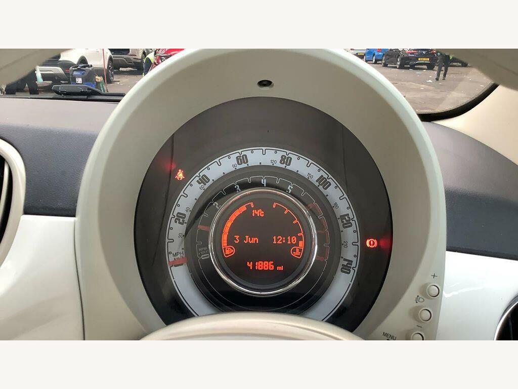 Fiat 500 Eco Pop Star Euro 6 Ss RK18LGO White #6