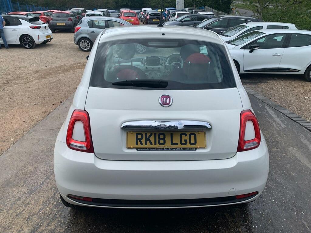 Fiat 500 Eco Pop Star Euro 6 Ss RK18LGO White #2