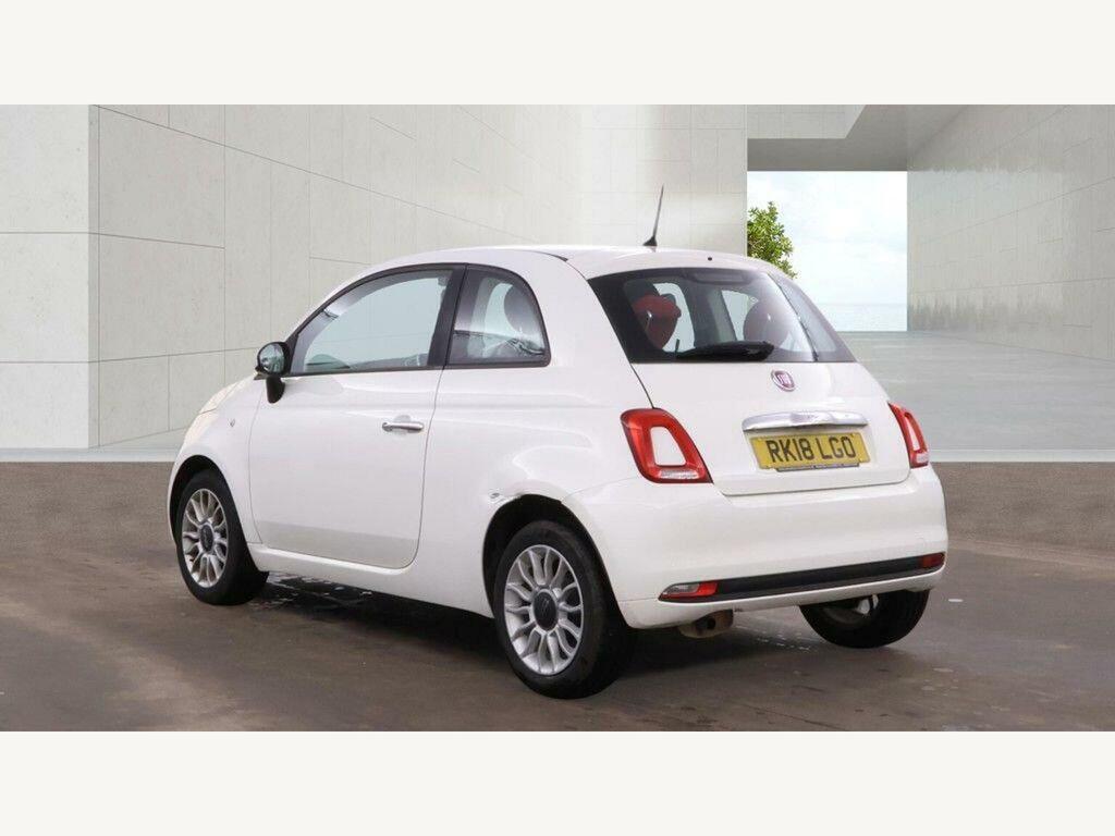 Fiat 500 Eco Pop Star Euro 6 Ss White #2