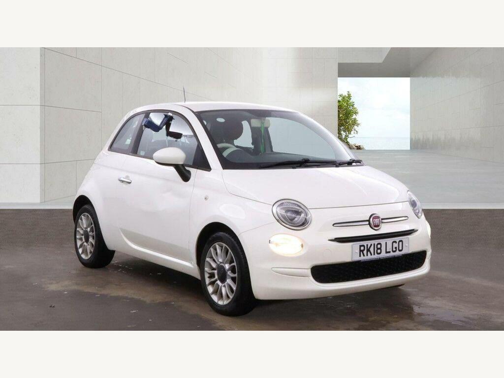 Fiat 500 Eco Pop Star Euro 6 Ss White #3