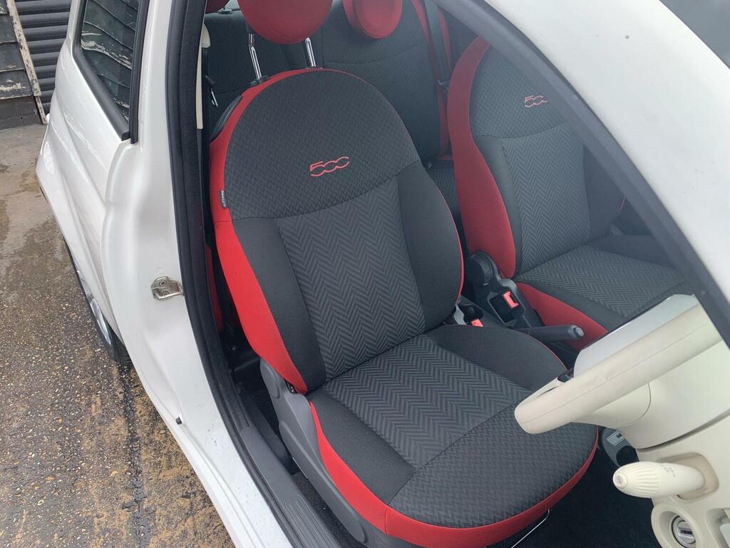 Fiat 500 Eco Pop Star Euro 6 Ss RK18LGO White #5