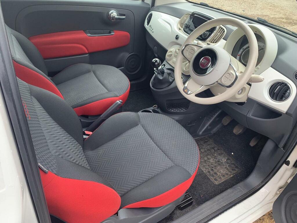 Fiat 500 Eco Pop Star Euro 6 Ss RK18LGO White #4