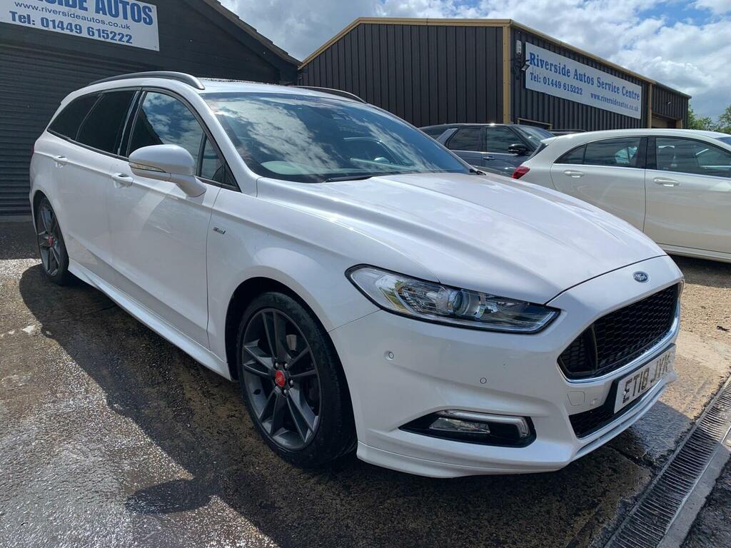 Ford Mondeo Tdci St-line Edition Euro 6 Ss White #3