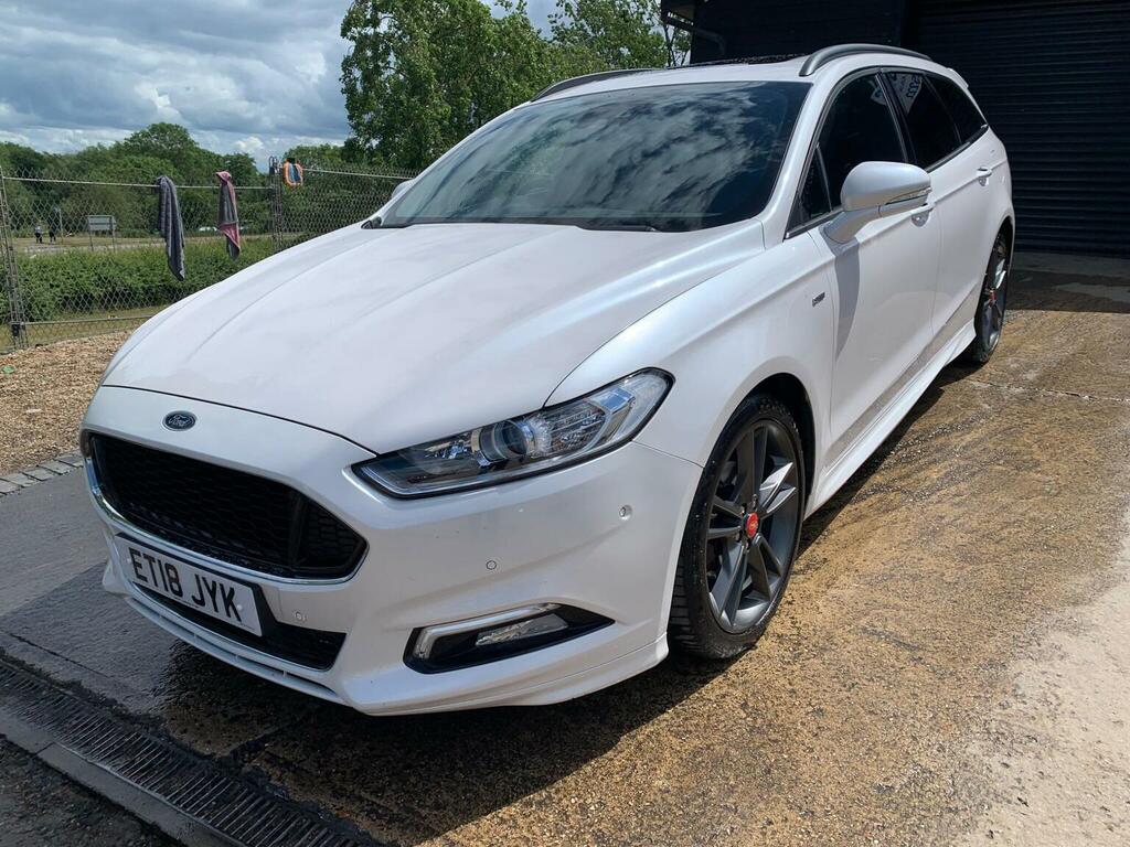 Ford Mondeo Tdci St-line Edition Euro 6 Ss White