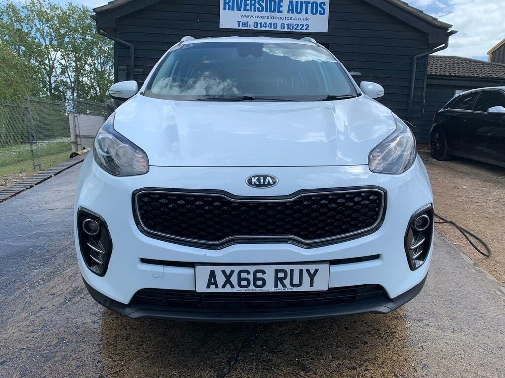 Kia Sportage Gdi 2 Euro 6 Ss AX66RUY White #2