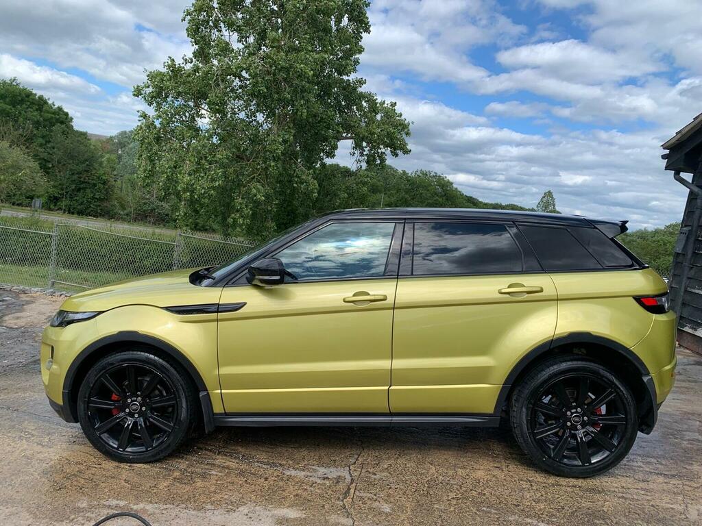 Land Rover Range Rover Evoque Sd4 Special Edition 4Wd Euro 5 Yellow #5