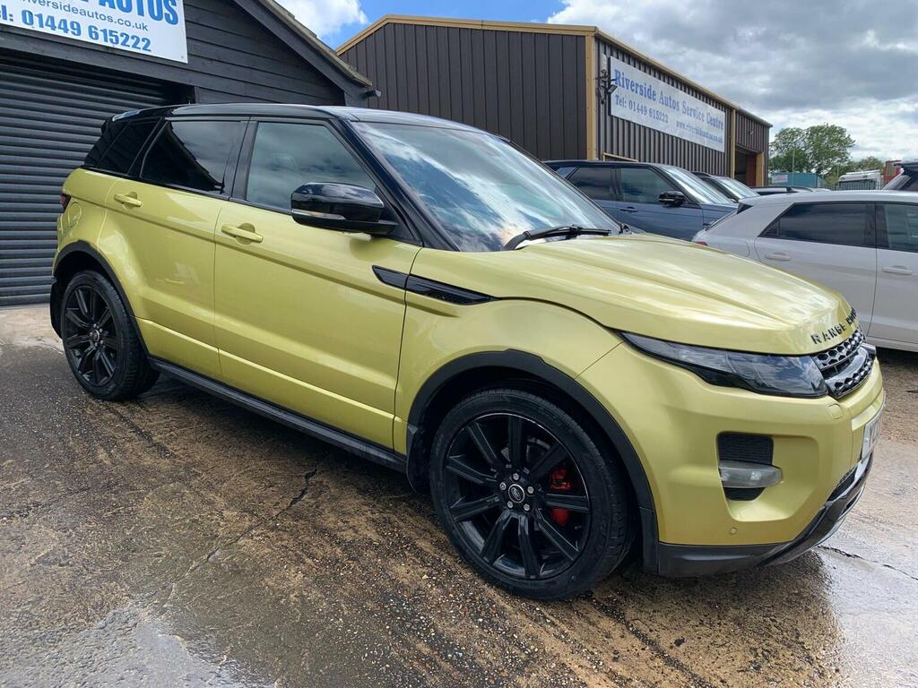 Land Rover Range Rover Evoque Sd4 Special Edition 4Wd Euro 5 Yellow #3