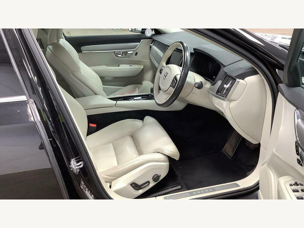 Volvo V90 T4 Momentum Plus Leather Upholstery, Rear Ca Black #11