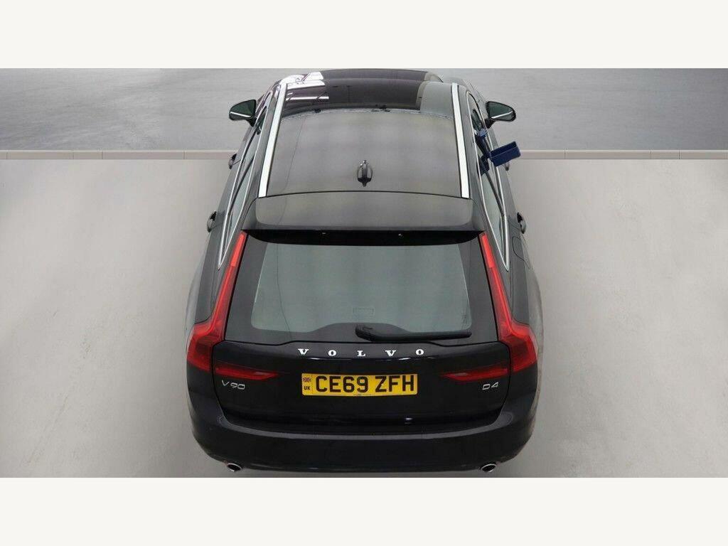 Volvo V90 T4 Momentum Plus Leather Upholstery, Rear Ca Black #8