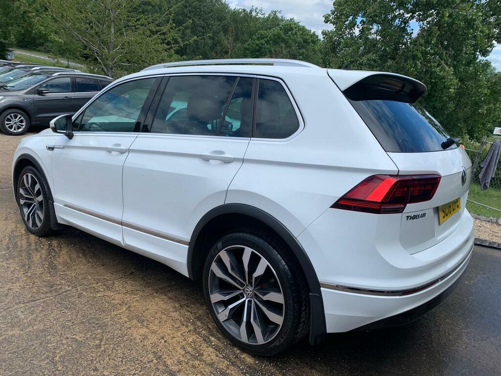 Volkswagen Tiguan Tdi Bluemotion Tech R-line Dsg 4Motion Euro 6 Ss White #4
