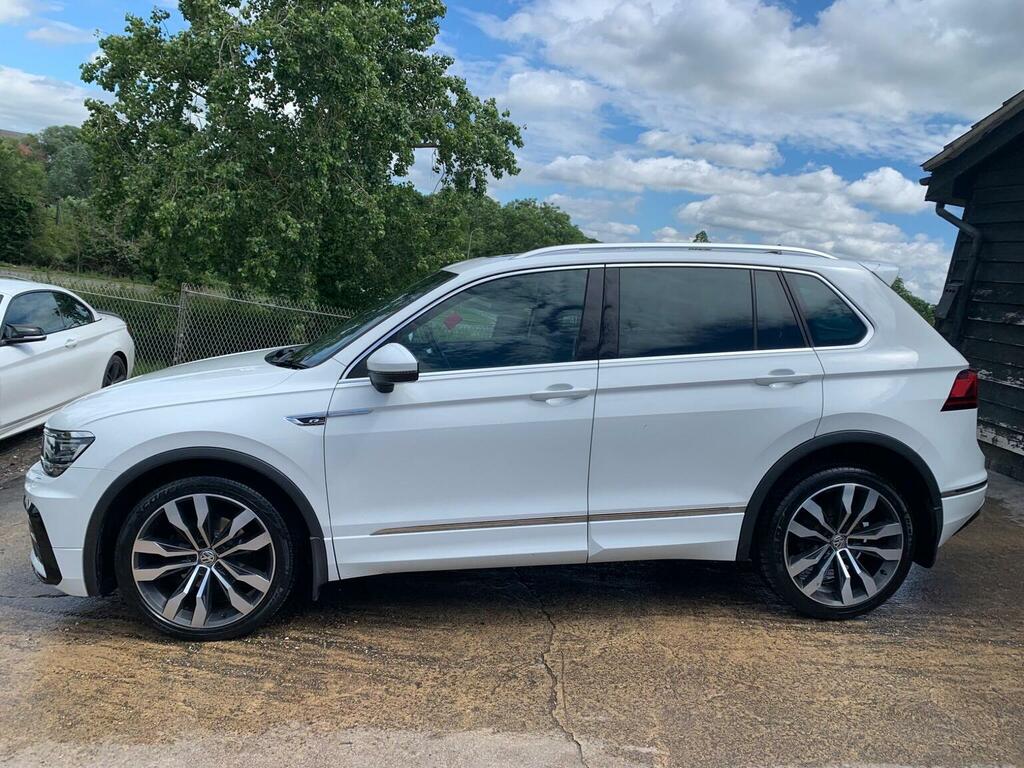 Volkswagen Tiguan Tdi Bluemotion Tech R-line Dsg 4Motion Euro 6 Ss White #5