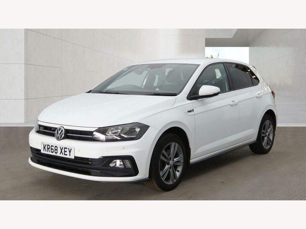 Volkswagen Polo Tsi R-line Euro 6 Ss White