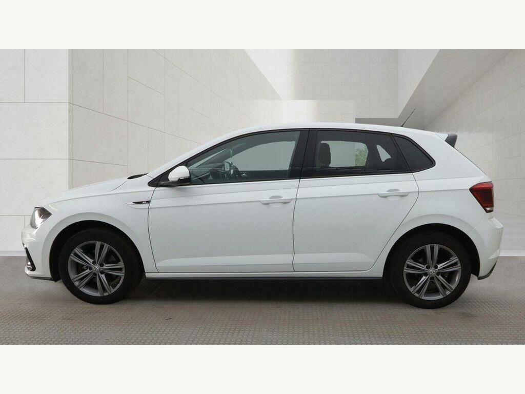 Volkswagen Polo Tsi R-line Euro 6 Ss White #6