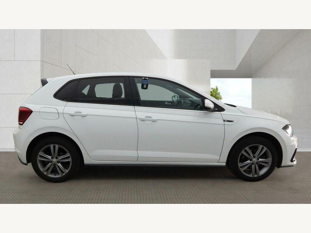 Volkswagen Polo Tsi R-line Euro 6 Ss White #5