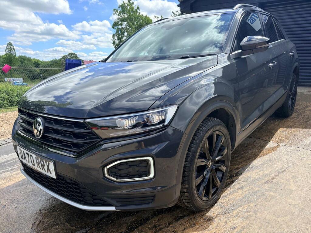 Volkswagen T-Roc Tsi Evo Black Edition Dsg Euro 6 Ss Grey