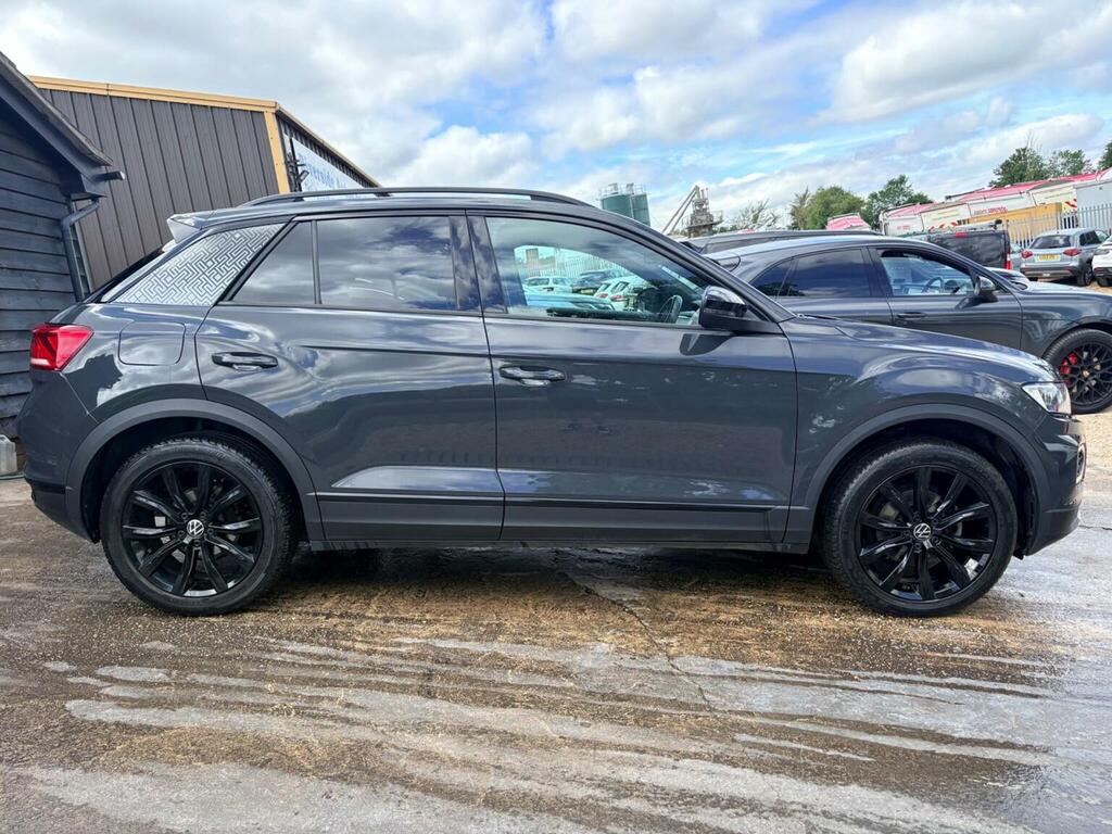 Volkswagen T-Roc Tsi Evo Black Edition Dsg Euro 6 Ss Grey #4