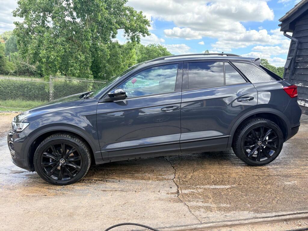 Volkswagen T-Roc Tsi Evo Black Edition Dsg Euro 6 Ss Grey #5