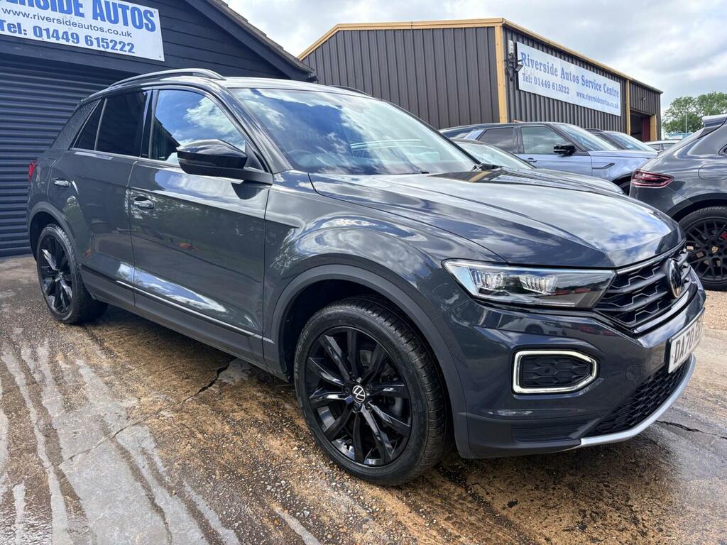 Volkswagen T-Roc Tsi Evo Black Edition Dsg Euro 6 Ss Grey #3