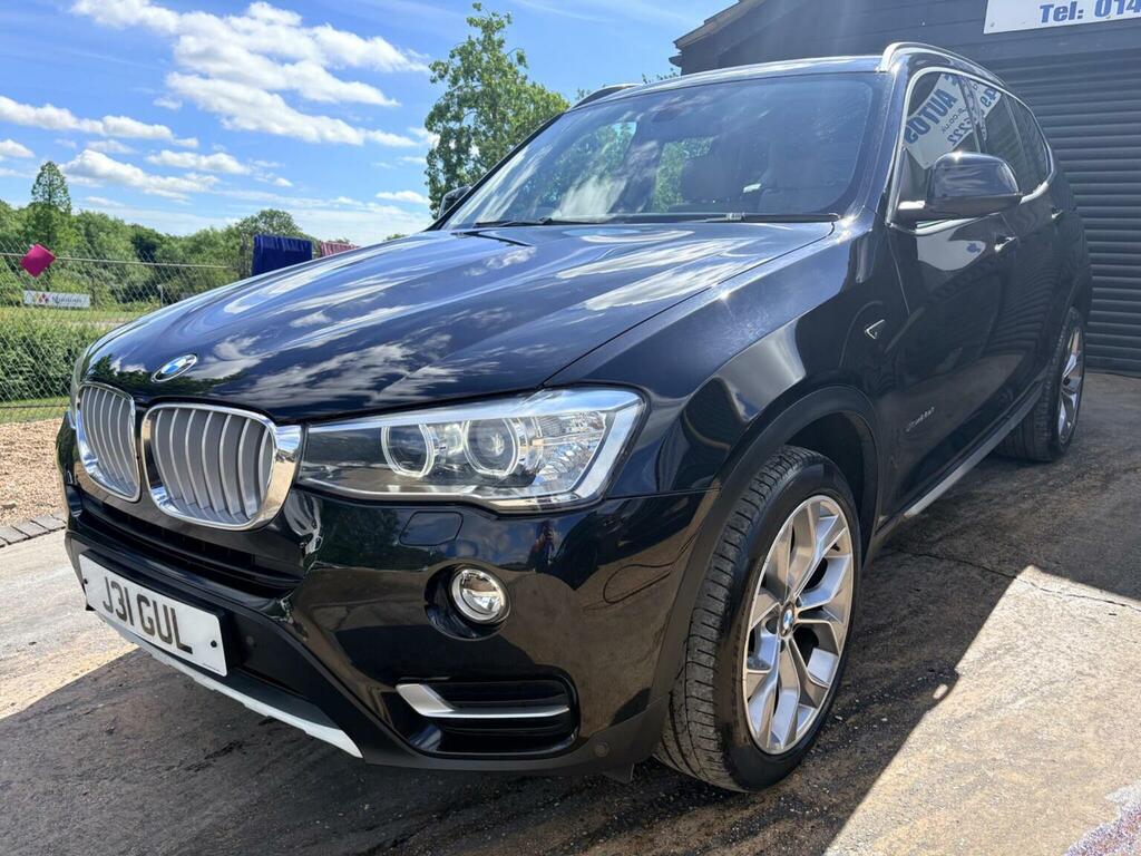 BMW X3 20D Xline Xdrive Euro 6 Ss Black