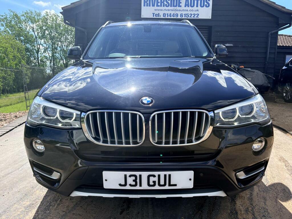 BMW X3 20D Xline Xdrive Euro 6 Ss Black #2