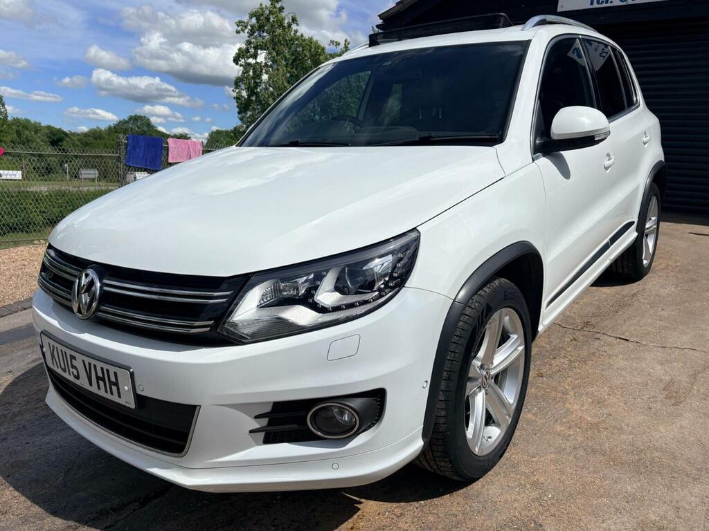 Volkswagen Tiguan Tdi Bluemotion Tech R-line Dsg 4Wd Euro 5 Ss White