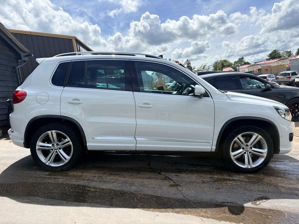 Volkswagen Tiguan Tdi Bluemotion Tech R-line Dsg 4Wd Euro 5 Ss White #5