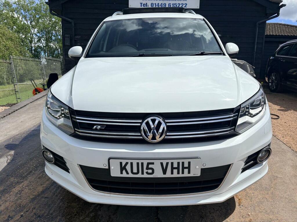 Volkswagen Tiguan Tdi Bluemotion Tech R-line Dsg 4Wd Euro 5 Ss White #2