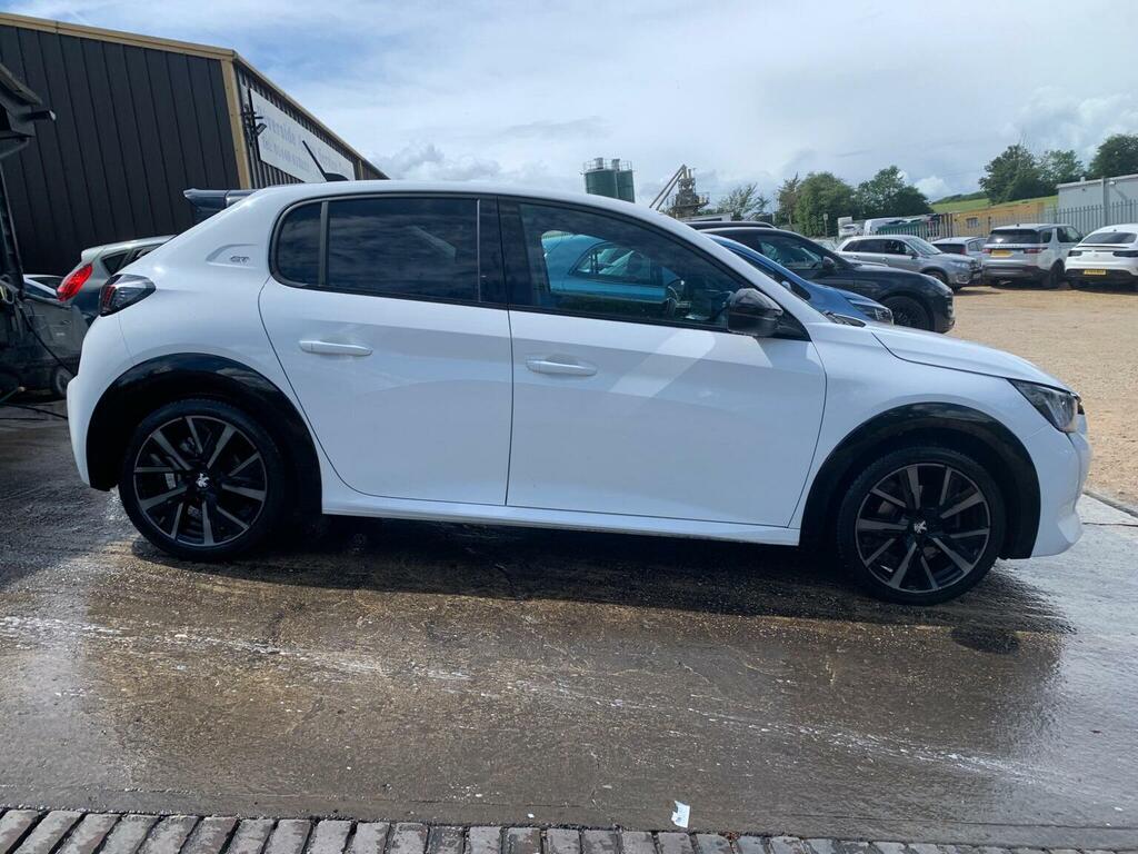 Peugeot 208 Puretech Gt Eat Euro 6 Ss White #4