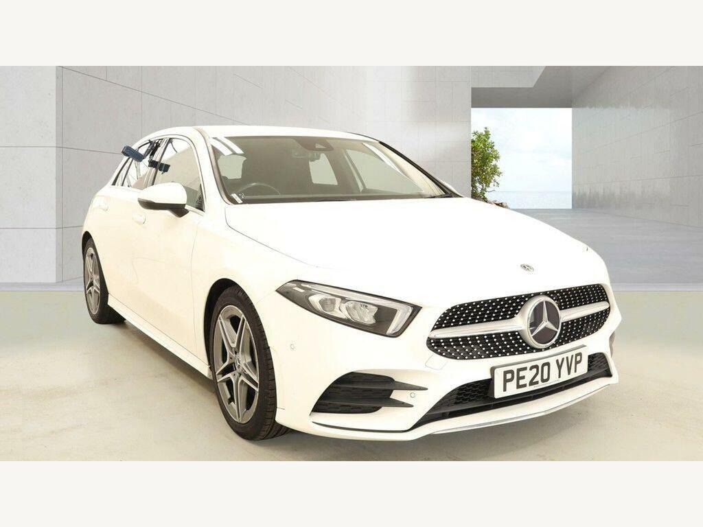 Mercedes-Benz A Class A180 Amg Line Executive 7G-dct Euro 6 Ss White #2