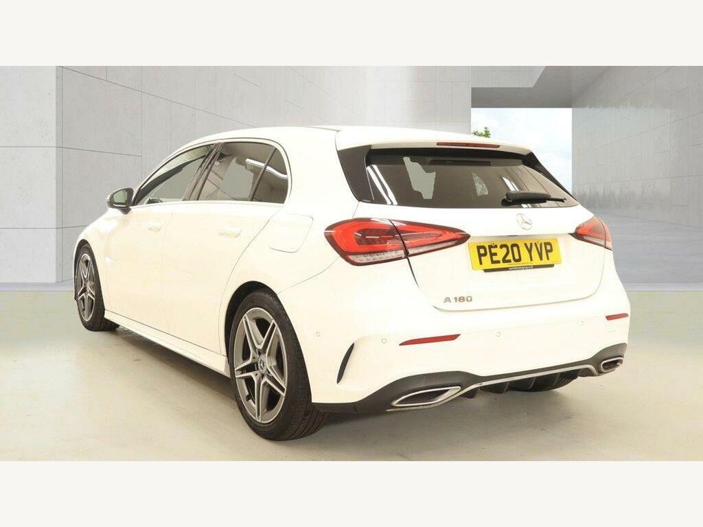 Mercedes-Benz A Class A180 Amg Line Executive 7G-dct Euro 6 Ss White #5