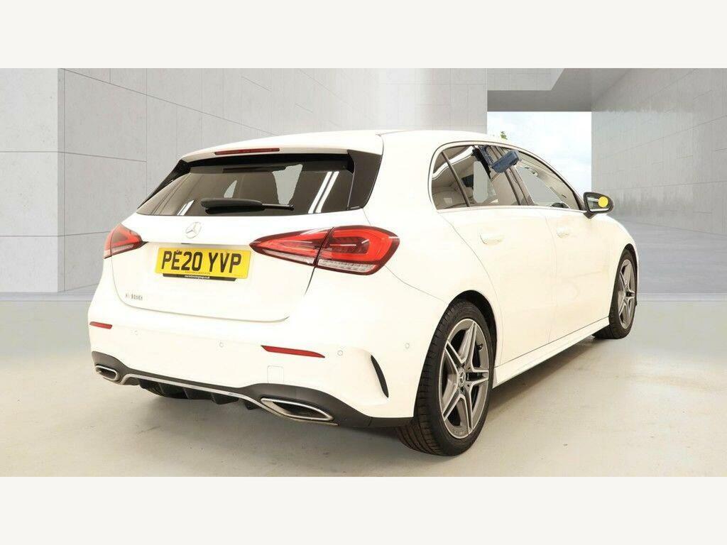 Mercedes-Benz A Class A180 Amg Line Executive 7G-dct Euro 6 Ss White #6
