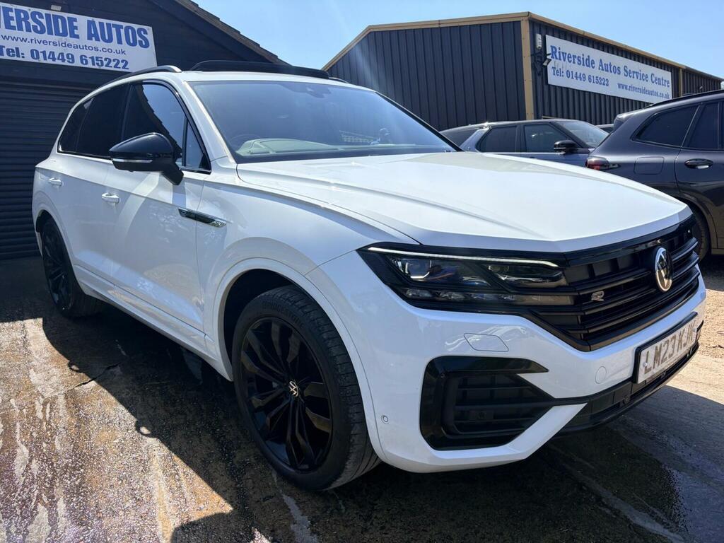 Volkswagen Touareg Tdi V6 Black Edition Tiptronic 4Motion Euro 6 Ss White #3